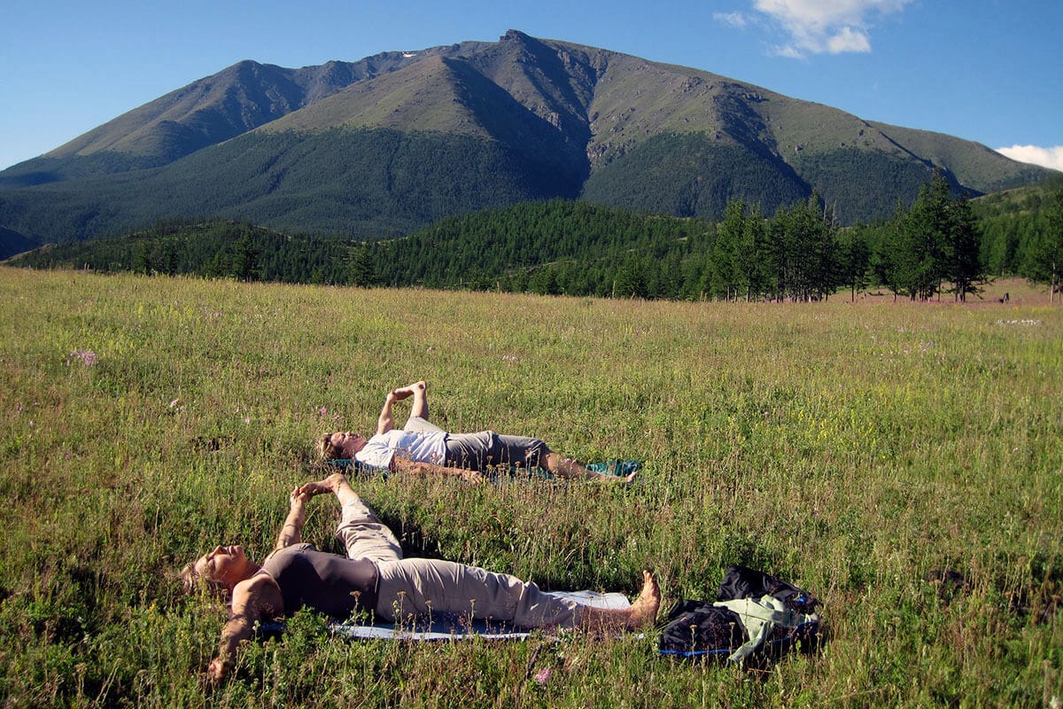 Yoga in nature
