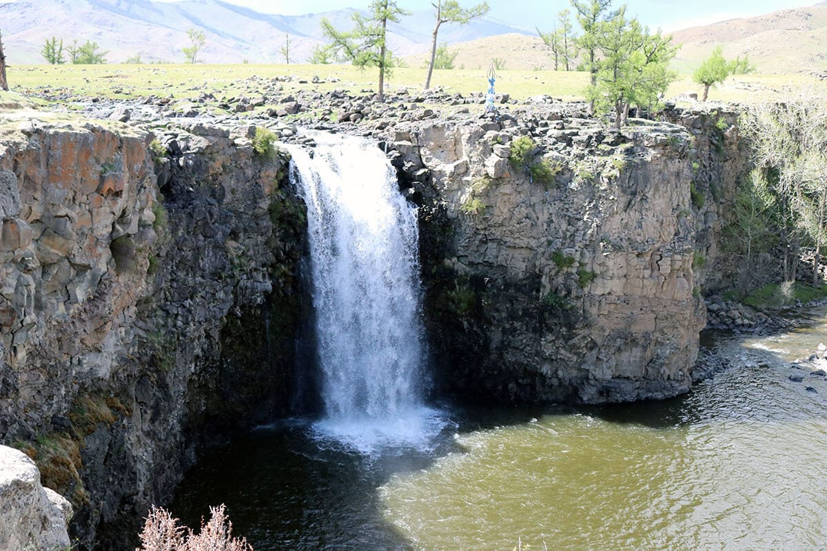 Orkhon waterfall