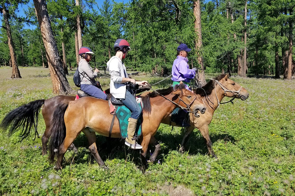 Horse riding Mongolia